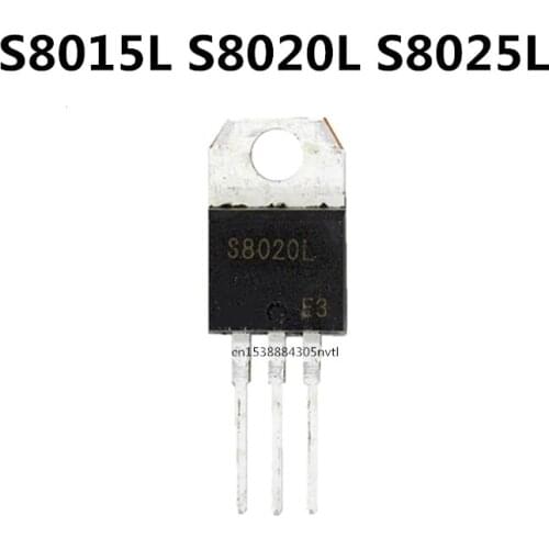 Original 5PCS/ S8015L S8020L S8025L TO-220
