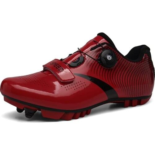 PAROXYSM 2020 red Cycling Shoes Unisex Athletic Self-Lock MTB Bicycle Shoes Racing Road Bike Sports Shoes Zapatos Bicicleta