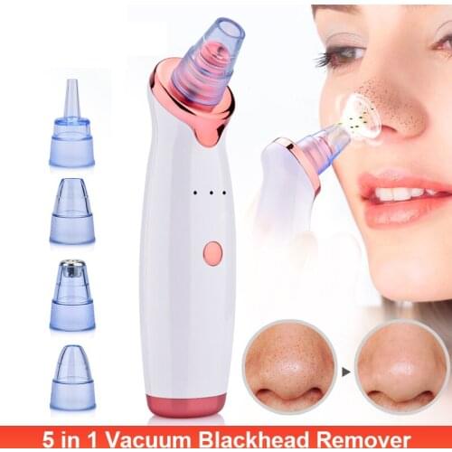 Blackhead Remover Electric Face Pore Cleaner Microscope Blackhead Black Point Vacuum Cleaner Tool Rechargeable Acne Pimple Remov