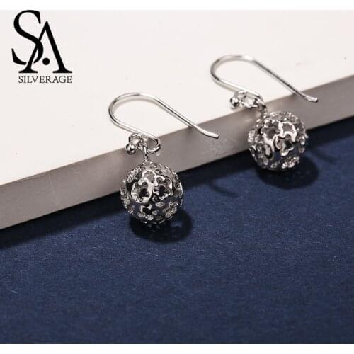 SA SILVERAGE Silver Earrings