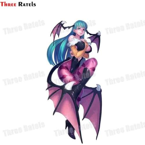 Three Ratels F664 Morrigan Aensland For Vampire Sticker For Passat B5 Car Styling Cover Decoration Decal Vinyl Auto Accessories