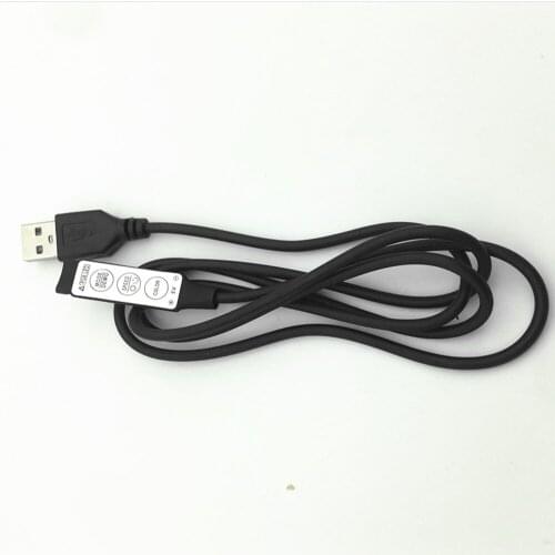 USB RGB Controller DC5V Led Dimmer with 3 Keys 4 Pin Female Connector for 5V RGB Led USB Strip 19 Dynamic Modes For Led Strip