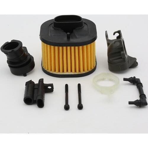 Air Filter Intake Manifold Pipe Mount Base Holder Grommet Kit For Husqvarna 371 372 Gas Chainsaw Spare Parts