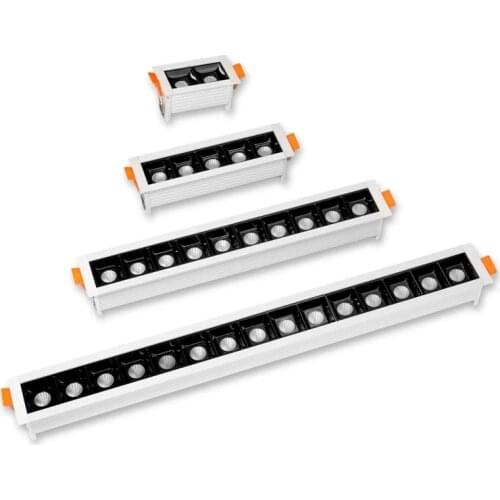 Embedded Creative LED Downlight 4W 10W 20W 30W Line Recessed Ceiling Lamp 110V 220V Bedroom Kitchen Indoor LED Spot Lighting