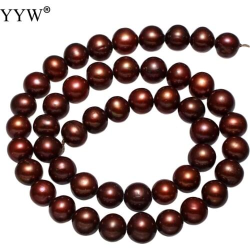 High Quality 9-10mm Natural Freshwater Pearl Beads Grade A Punch Loose Beads For DIY Women Necklace Bracelet Jewelry Making