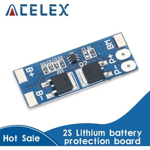 2 series 7.4V lithium battery protection board 8A working current 15A current limit/Overcharge discharge protectiondescription T