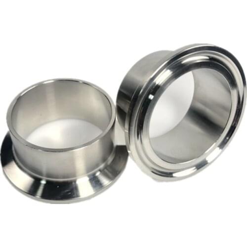 63mm Pipe OD-108mm Pipe OD Sanitary Pipe Weld Ferrule Tri Clamp Type Stainless Steel Flange SUS 304