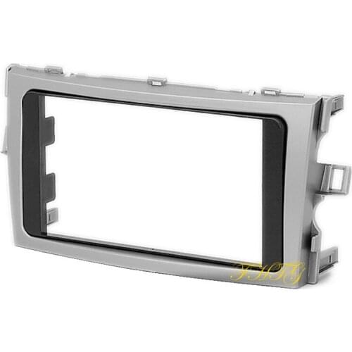Car Radio Fascia,Dash Kit is suitable for 2011 Toyota Verso,Double Din Car Audio Frame