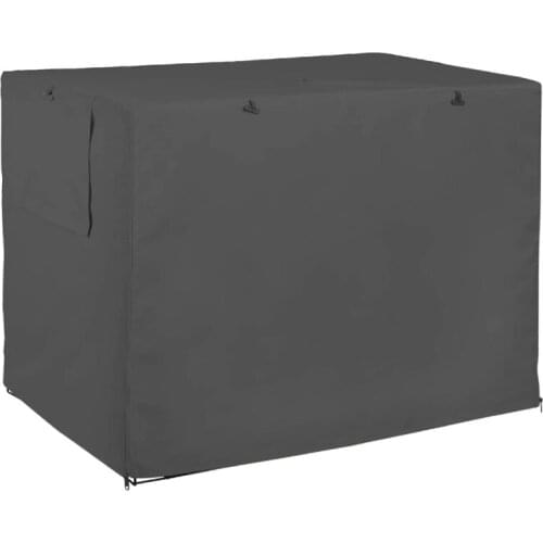 Dog Crate Cover Oxford Cloth Pet Kennel Cover Universal Fit for 42 Inches Wire Dog Crate Black