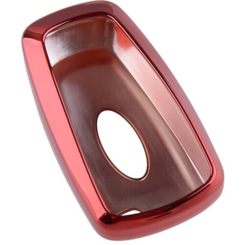 Red Smart Key Fob Cover Case TPU Fit For Ford Focus MK4 Explorer Ranger Mondeo Escape Fusion Mustang Edge Ecosport F-150 2020