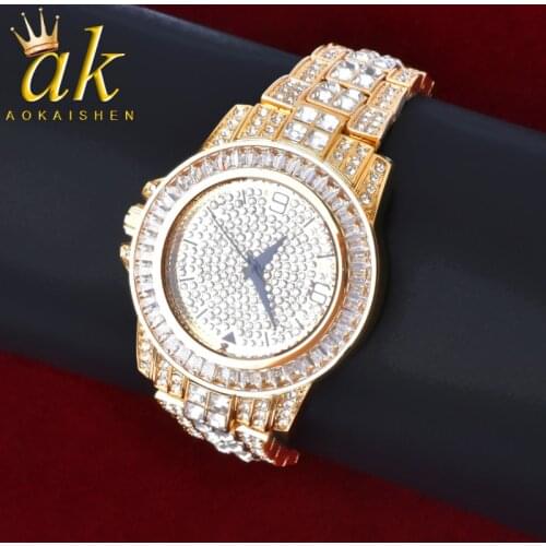 Ladder Square Watch Big Dial Military Quartz Gold Color For Men 2020 Hip Hop Rock Jewelry