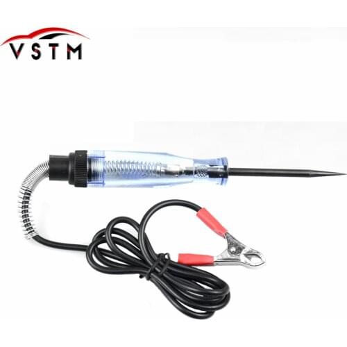 NEW 6V-24V Auto Car Truck Motorcycle Transparent Circuit Digital Voltage Tester Test Pen Car Diagnostic Tools