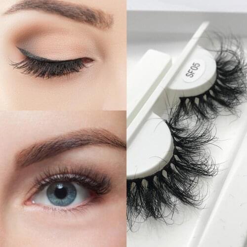 3D False Eyelash Extension Explosion Style Ultra Long Faux Mink Luxury Free Fluffy Curling Thick Lashes Eyes Makeup