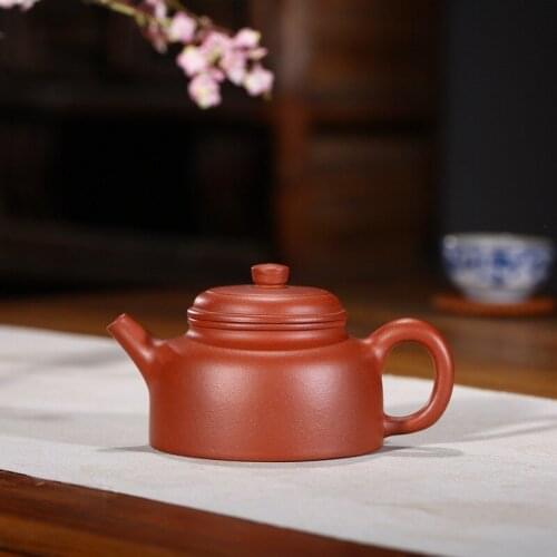 Sand pot of rhyme sea famous handmade pure cement ore material DE clock pot are recommended in kung fu tea set