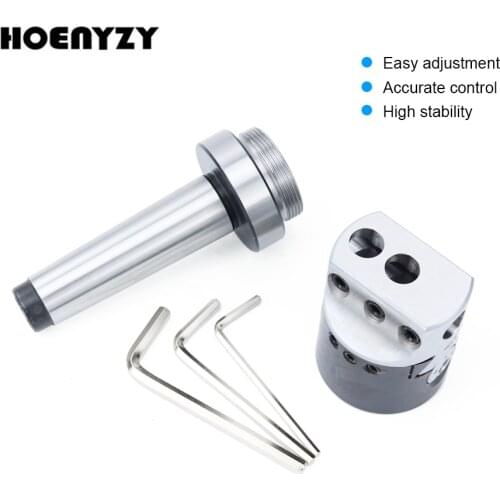 1Set F1-12 2" 50mm Boring Head With Draw Bar Morse Tapper Cone MT2/MT3/MT4/C20/BT30 Tool Holder For CNC Lathe Milling Machine