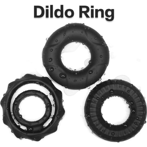 Sex Toys for Men Silicone Erection Cock Ring Delay Premature Ejaculation Elastic Penis Ring Time Lasting male Masturbator