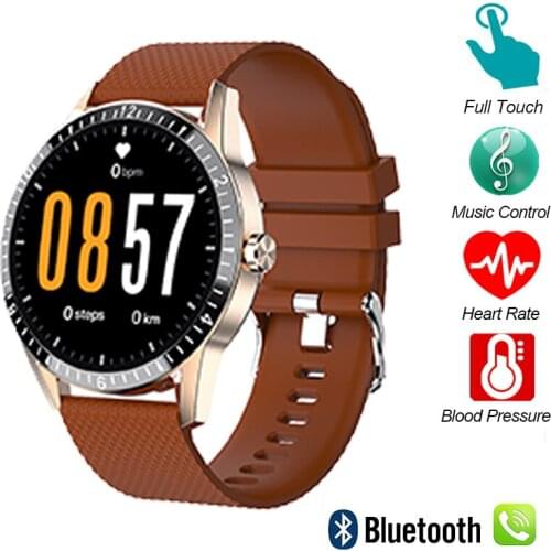 Full Touch Business Style Y20 Smart Watch Men Support Bluetooth Call Heart Rate Monitor Smartwatch for Android IOS Phone PK G20