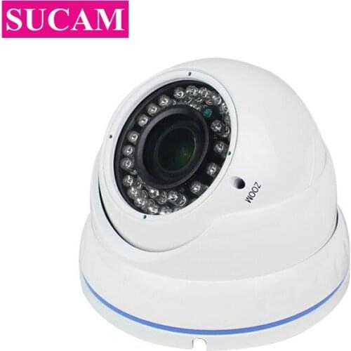 SUCAM SONY326 5.0 Megapixel AHD Video Camera 2.8-12mm Varifocal Len Night Vision Analog Manual Zoom Camera for Home Security