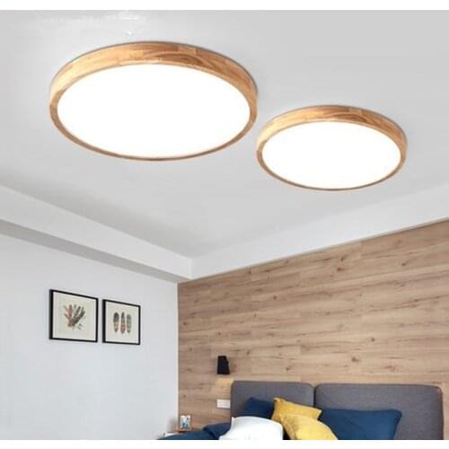 LED Ceiling Light Modern Lamp Panel Living Room Round Lighting Fixture Bedroom Kitchen Hall Surface Mount Flush Remote Control