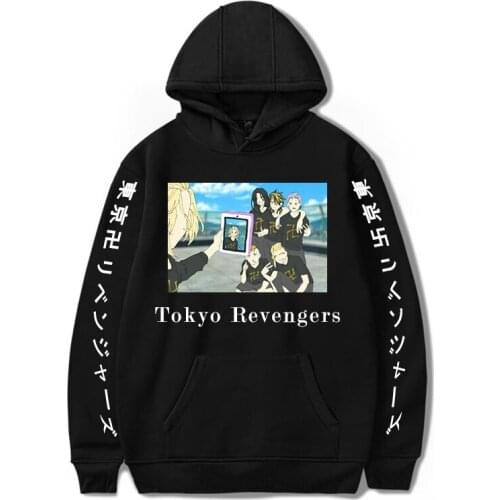 Tokyo Revengers Anime Hoodies Manjiro Sano Graphic Printed Fashion for Men leisure Hoodies Sportswear Cosplay Clothes pullover