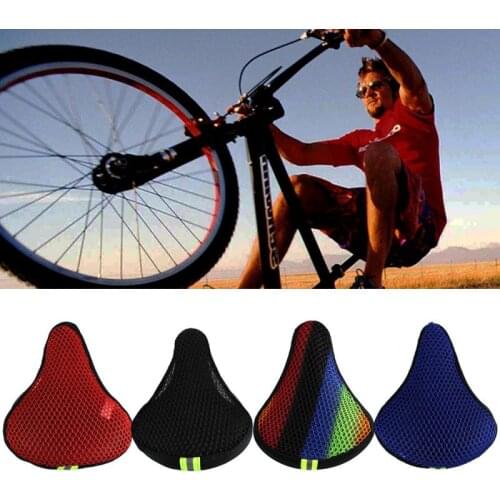 Bicycle Sunscreen Cushion Cover Hot Riding Cushion Cover Breathable Heat Insulation Comfortable Bicycle 3d Seat Cushion