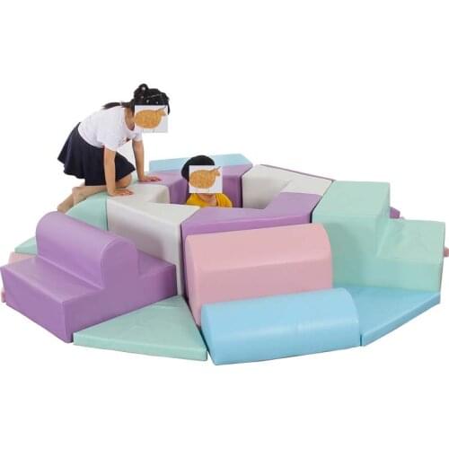 YLWCNN Safe Soft Set Forms Play Ball Pool for Baby,Toddler Climbing Crawling Sliding Software Package Toys