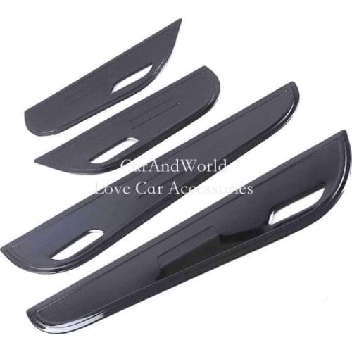 For Geely Atlas Emgrand NL-3 Proton X70 2016-2020 Stainless Steel Inner Door Anti-Scratch Board Guard Trim Cover Car Accessories