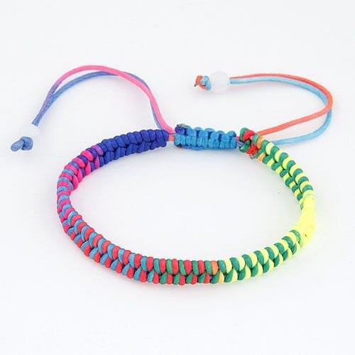 Fashion Bracelet For Women Rope Knit Bracelet Paracord Bracelet Friendship Bracelet Send Friend with Greeting Cards