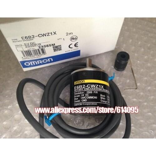 1pcs E6B2-CWZ1X 2500P/R encoder for Omron / high precision rotary encoder / 2500 line incremental encoder