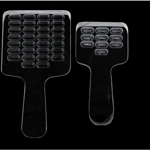 10/30 Holding Tray With Handle Medicine Tray Pill Counter Pills Capsule Counter Count Pill Counting Acrylic Tray Capsule Counter