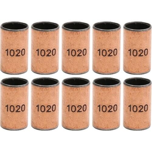 10pcs 10x12x20mm Ball Bearing Bushing Copper Alloy Bearing Bushing