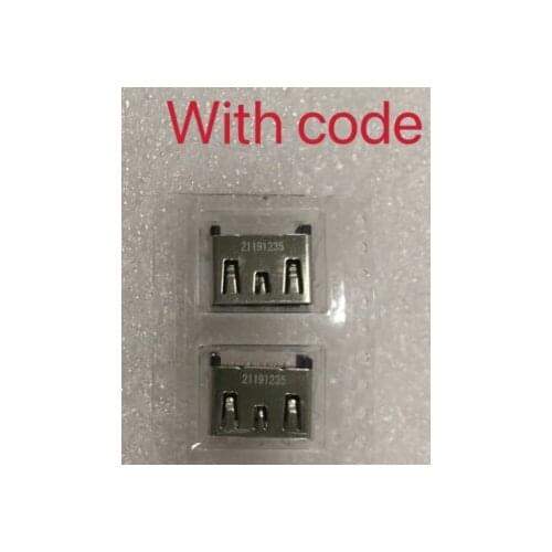 100pcs original new for ps5 console hdmi-compatible socket port with series code replacement