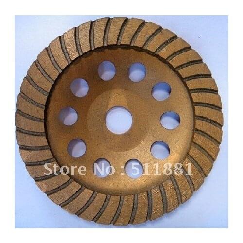 7'' NCCTEC diamond grinding CUP wheel | 180mm Concrete grinding disc | Turbo disc