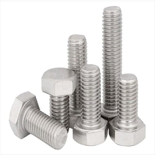 Stainless steel bolt and outer hexagon screw M8m10