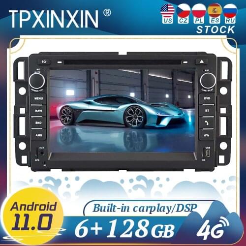 Carplay For Hummer H2 2008-2011 Android 11 Car Radio Player GPS Navigation Head Unit Multimedia Stereo WIFI DSP BT