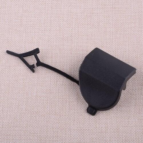 CITALL Car Right Rear Bumper Tow Hook Eye Cover Cap fit for Porsche Cayenne 2015 2016 2017