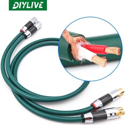 DIYLIVE Japan Kujiro FA-220 OCC Single Crystal Copper Audio Microphone XLR line fever stereo 3 core Canon balance line