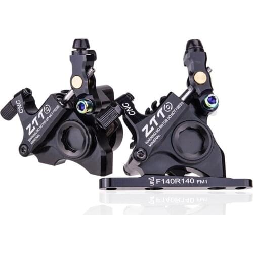 Road Bike Line Pulling Hydraulic Disc Brake Calipers Bilateral Brake Flat Mount Gravel Bicycle Oil Disc Brake Cycling