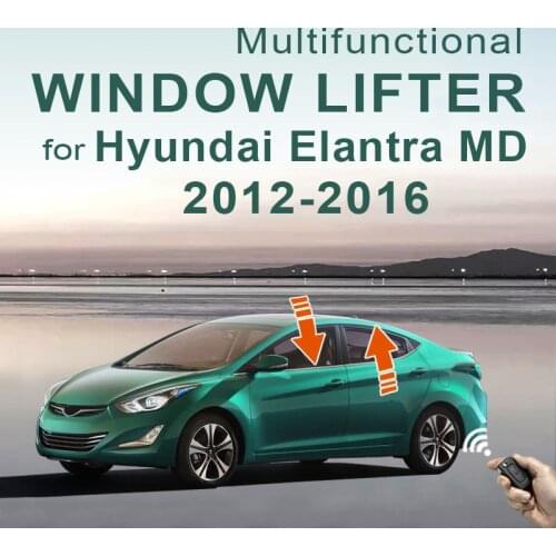 Original car power window close/open system all for Hyundai Elantra MD Power Window Lifter Lift System Car Accessories 2012-2016