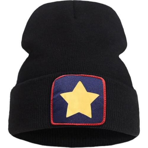 Stars Flexible Fashion Knitted Hat Unisex Outdoor Hot Sale Hats Spring Warm Casual Comfortable Cap Breathable Sport Beanie Caps