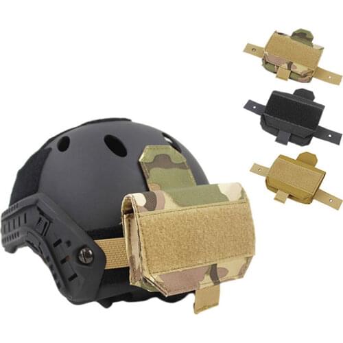 Tactical Pouch Battery Case Airsoft Helmet Airsoft Hunting Camo Battery Pouch Military Combat FAST Helmet Balance Weight Bag