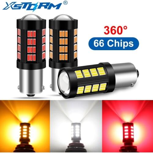 1Pc 1156 BA15S BAU15S 1157 BAY15D LED P21W P21/5W PY21W Led Bulbs R5W R10W 1000LM Car Turn Signal Lights Backup Lamp DRL 12V