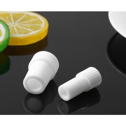 2pcs Disposable Dental Suction Tube Adaptor Saliva Swivel Ejector Convertor for Dentist Surgical Suction Tips Teeth Whitening