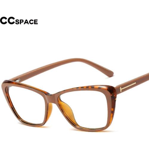 48232 Plastic Titanium Glasses Frames Cat Eye Square Ultralight Men Women Optical Fashion Computer EyeGlasses