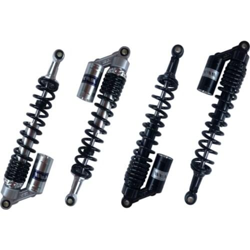 8mm Spring 400mm 440MM 450MM 460MM 470MM 480MM Motorcycle Shock Absorbers For Honda CR250 Yamaha Suzuki Kawasaki Quad ATV Black