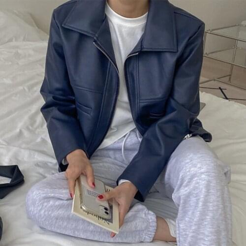 Женские зимние кожаные куртки Alisawang China At AliExpress