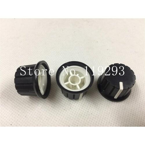 [BELLA]Workmanship color band switch encoder potentiometer knob 24 * 15MM plastic flowers shaft hole--100PCS/LOT