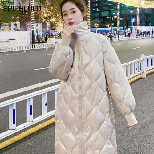 EPIPHLULU Women's Autumn Down Jackets