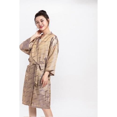 Customer service cloth kimono high-end customer guest gown apron