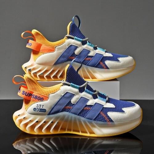 New Arrival Men Blade Sneakers High Quality Casual Sports Casual Shoes Reflective Mesh Outdoot Travel Walking Footwear Chaussure